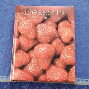 🌻 3 / $20 Desserts Cookbook - Strawberry Cover - Red